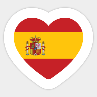 I Love Spain! Sticker